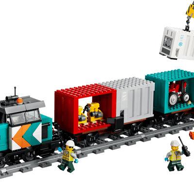 Harbor Freight Train with Crane & Truck