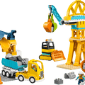 3 in 1 Construction Site and Vehicles