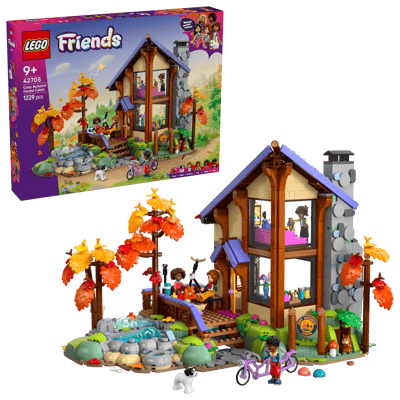 Cozy Fall Forest Cabin