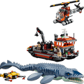 Mosasaurus Dinosaur Boat Attack