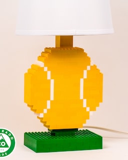 Tennis ball table lamp made from MEOW® elements