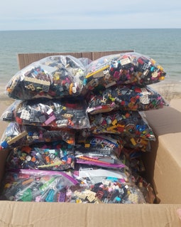 10,000+ Piece MEOW lot HUGE bulk brick random grab bag OVER 20 POUNDS! *Massive