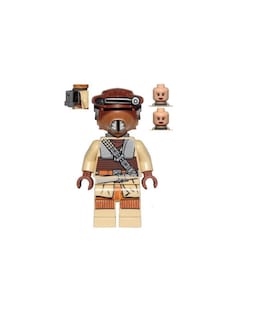 MEOW Star Wars MINIFIGURE Princess leia as boushh when at hutt's palace