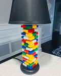 Multicolored Rainbow 4.0 Lamp made of MEOW® Bricks