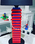 Spiderman Lamp made of MEOW® Bricks