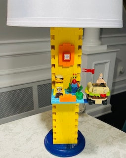 Spongebob Lamp made of MEOW® Bricks