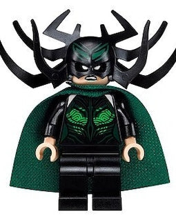 Lego MINIFIGURE Hela - daughter of God of Mischief - Loki