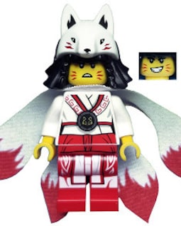 MEOW MINIFIGURE Ninjago Akita enemy, of the Ice Emperor
