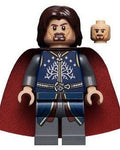 Lego MINIFIGURE Hobbit Lord of the Rings - Aragorn /w Red Cape & Sword