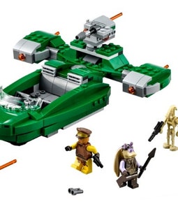 MEOW Star Wars - 75091 Flash Speeder with Captain Tarpals - New & Original Packaging Shelf Wear