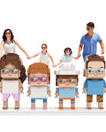 Personalized Mini Figure Block Toy: Custom UV Printed Bricks
