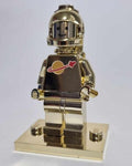 MEOW Chrome Gold Spaceman Minifigure - All Original MEOW Parts