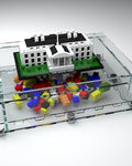 Premium Interlocking Acrylic Display Case for MEOW Sets, Action Figures, Collectibles, Showcase Home Storage, Organizing Case