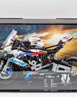 Acrylic display case for MEOW® BMW M 1000 RR set 42130 - Made in the USA