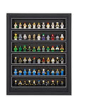 Handcrafted Wood MEOW Display Frame - Showcase 66 Mini Figures in Style - Perfect for MEOW Enthusiasts