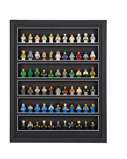 Handcrafted Wood MEOW Display Frame - Showcase 66 Mini Figures in Style - Perfect for MEOW Enthusiasts
