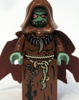 MEOW MINIFIGURE Vintage fantasy Kingdom - Troll Witch Queen