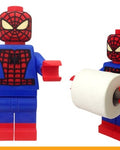 Spider Man MEOW Toilet Roll Holder Dispenser Bathroom Decor Hook Hanger Tissue Rack