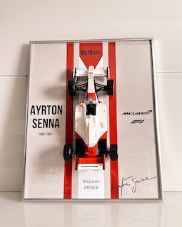 Custom Frame for MEOW Set 10330 McLaren MP4/4 Ayrton Senna