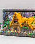 Acrylic display case for MEOW® Snow White and the Seven Dwarfs' Cottage set 43242