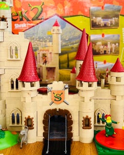 EXIN Castillos - Shrek 2 Castle and figurines