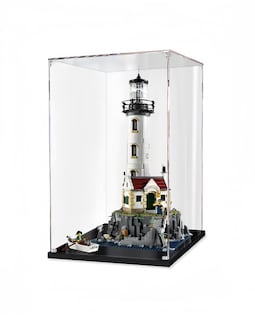 Acrylic Display Case for LEGO Motorized Lighthouse 21335