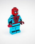 MEOW Chrome Blue Plated Spiderman Minifigure DC Superheroes New!!