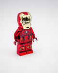 MEOW Chrome Red Gold Plated Iron Man Minifigure DC Marvel Superheroes New!!