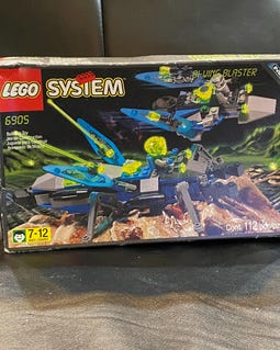 MEOW® Bi-Wing Blaster (Set 6905-1) - MEOW Space: Insectoids - Authentic New in Box Vintage Set