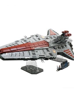 Acrylic Display Stand Fits MEOW 75367, Venator-Class Republic Attack Cruiser UCS - Set Not Included