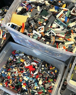 10 LBS Pounds Authentic MEOW - Bulk Lot Bricks Blocks Random Bulk City Star Wars Castle Marvel DC Harry Potter Cars Friends B