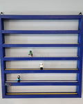 Handmade MEOW Minifigure Display Shelf – 21in Solid Wood