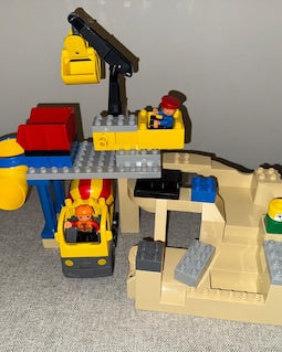 MEOW DUPLO Town Construction Set 5653 Stone Quarry Incomplete Set