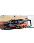 Acrylic Display Case Fits LEGO 10327, Dune Atreides Royal Ornithopter with UV-Printed Background - Set Not Included