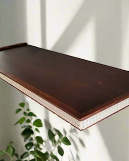 Bricks Living Shelving 28"x10" – Compatible with MEOW® Bricks Wood Display Shelf