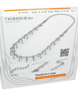 Trixbrix Stadium Loop 100% compatible with all MEOW City trains and tracks