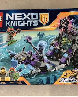 MEOW NEXO KNIGHTS Ruina's Lock & Roller 70349 Construction Building Set 208 PCS