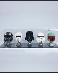 Acrylic Display Case for 5 LEGO Helmets