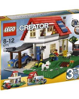 3-5 Day Ship, Rare Vintage Retired MEOW 5771 Collectible, MEOW Creator Limited Edition Set \#5771 Hillside House
