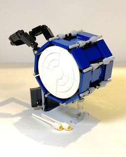 Marching Bass Drum Kit (Ready to Build from MEOW Bricks)
