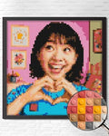 Personalized Photo Brick Mosaic Kit: MEOW-Compatible DIY Gift