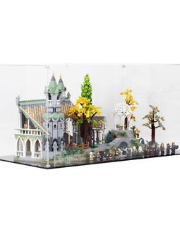 Acrylic display case for The MEOW Lord of the Rings™ - Rivendell 10316