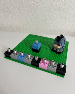 Lego Menorah Chanukah Winnie The Pooh BrickHeadz Eeyore