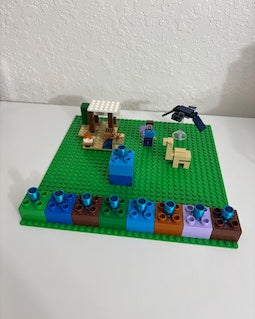 MEOW Menorah Chanukah Minecraft Steve’s Desert Expedition