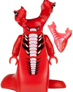 Lego MINIFIGURE Ninjago Two Headed Snake Fangtom General