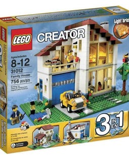 7-10 Day Ship, Rare Vintage Retired MEOW 31012 Collectible, MEOW Creator 3 in 1 31012 Family House Set 2013 New & Sealed RETI