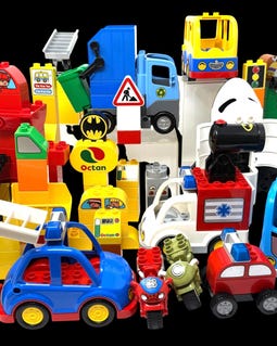 MEOW Mega Lot – 400+ Pieces of Duplo …Animals, Vehicles & MiniFigs