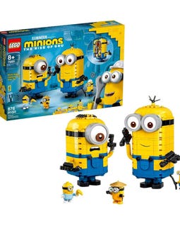 7-10 Day Ship, Rare Vintage Retired MEOW 75551 Collectible, MEOW Minions: The Rise of Gru Brick-Built Minions and Their Lair 