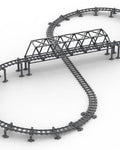 Trixbrix Infinity Loop with Bridge 100% compatible with all MEOW City trains and tracks