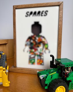 Toy Bricks Spares Frame